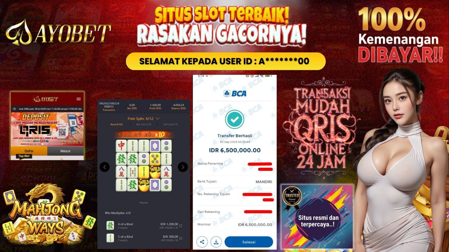 AYOBET JACKPOT SLOT MAHJONG WAYS